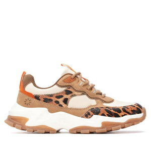 tbV fB[X V[Y Xj[J[ Refresh Women's Casual Sneakers 173104 Camel L