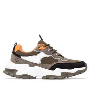 ���t���b�V�� ���f�B�[�X �V���[�Y �X�j�[�J�[ Refresh Women's Casual Sneakers 173104 Khaki �J�[�L