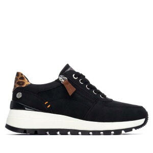 ���t���b�V�� ���f�B�[�X �V���[�Y �X�j�[�J�[ Refresh Women's Casual Sneakers 173243 Black �u���b�N