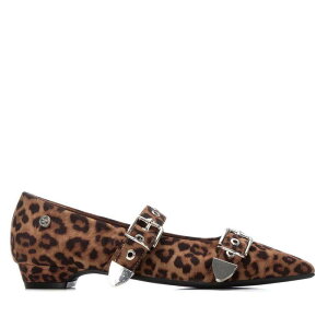 �L�V�^�C ���f�B�[�X �V���[�Y �T���_�� XTI Women's Pointed Toe Mary Jane Ballet Flats 144266 Multicolor �}���`�J���[