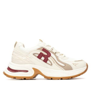 ���t���b�V�� ���f�B�[�X �V���[�Y �X�j�[�J�[ ���[�X Refresh Women's Lace-Up Casual Sneakers 173052 Beige �x�[�W��