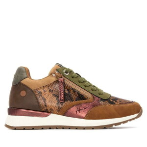tbV fB[X V[Y Xj[J[ Refresh Women's Casual Sneakers 173177 Camel L