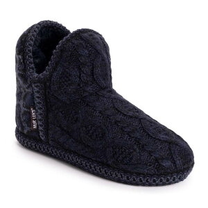 ���N���N�X ���f�B�[�X �V���[�Y �T���_�� �u�[�c Women's MUK LUKS Amira Slipper Boots Dark Sapphire �T�t�@�C�A