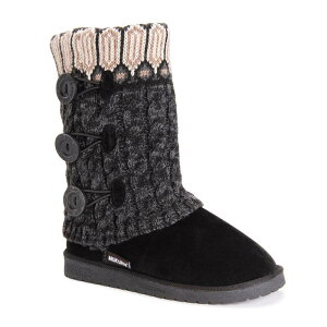 ���N���N�X ���f�B�[�X �V���[�Y �u�[�c�E���C���u�[�c Essentials by MUK LUKS Cheryl Women's Winter Boots Ebony
