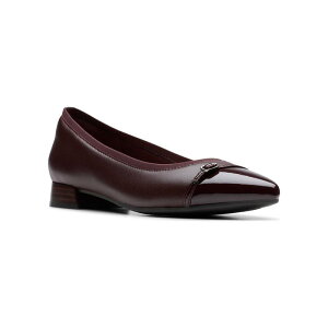 yz N[NX fB[X Xb|E[t@[ V[Y Clarks Natalyn Women's Slip-On Flats Merlot Leather