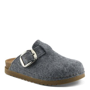 yz tNTX fB[X T_ V[Y Flexus by Spring Step Cloggiller Women's Slip-On Clogs Dark Gray