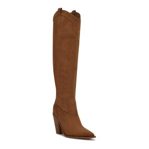 yz iCEFXg fB[X u[cECu[c V[Y Nine West Kliva Women's Knee-High Boots Tan