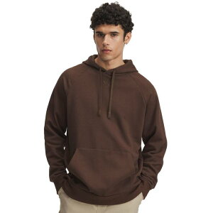 yz A_[A[}[ Y TVc gbvX Big & Tall Under Armour Rival Fleece Hoodie Gridiron Brown