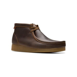 N[NX Y V[Y u[cECu[c U[ Clarks Wallaston Men's Leather Chukka Boots Beeswax Leather