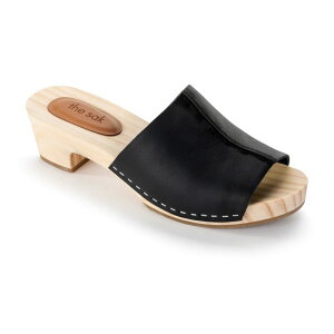 UTbN Y V[Y T_ The Sak Ella Clog Sandal Black ubN