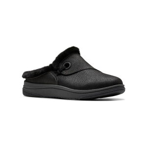 yz N[NX fB[X T_ V[Y Clarks Cloudsteppers Breeze Myth Women's Slip-On Mules Black