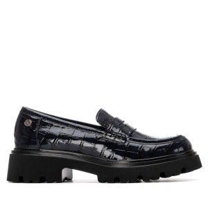 LV^C fB[X V[Y Xb|E[t@[ U[ XTI Women's Patent Leather Casualoafers 144425 Navy lCr[
