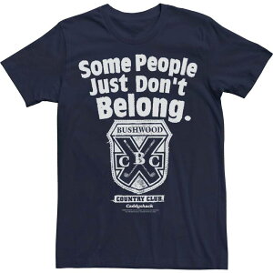 yz AjLN^[ Y TVc gbvX Men's Caddyshack Some People Movie Quote Tee Navy