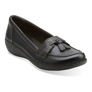 N[NX fB[X V[Y T_ [t@[ ClarksR Ashland Bubble Women's Loafers Black ubN