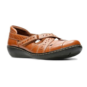 �N���[�N�X ���f�B�[�X �V���[�Y �T���_�� ClarksR Ashland Spin Q Women'shoes Tan �^��
