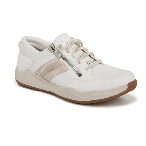 CJ fB[X V[Y Xj[J[ Ryka Carefree Zip Women'slip-on Sneakers White Alyssum zCg