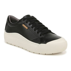 hN^[EV[ fB[X V[Y Xj[J[ vbgtH[ Dr. Scholl's Time Off Go Women's Platform Sneakers Black Faux ubN