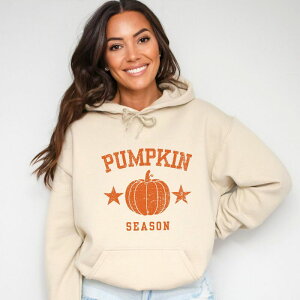 Simply Sage Market ���f�B�[�X �g�b�v�X T�V���c �p�[�J�[ Simply Sage Market Pumpkin Season Star Distressed - Womens Hoodie Dust