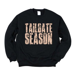 Simply Sage Market ���f�B�[�X �g�b�v�X T�V���c �X�E�F�b�g �O���t�B�b�N Simply Sage Marketailgate Season Block Distressed - Women's Graphic Sweatshirt Midnight