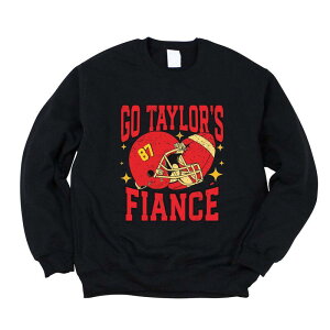 Simply Sage Market ���f�B�[�X �g�b�v�X T�V���c �X�E�F�b�g Simply Sage Market Go Taylor's Fiance Sparkle - Women'sweatshirt Midnight