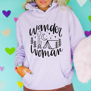 Simply Sage Market ���f�B�[�X �g�b�v�X T�V���c �p�[�J�[ Simply Sage Market Wander Woman Tent Hoodie Lilac ���C���b�N