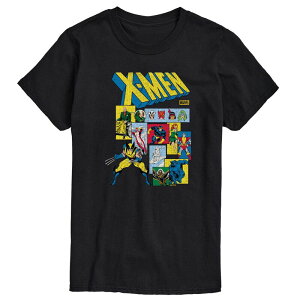 AjLN^[ Y gbvX TVc OtBbN Licensed Character Men's Marvel X-Men Retro Comicharacters Graphic Tee Black ubN
