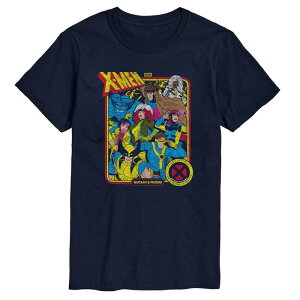 yz AjLN^[ Y TVc gbvX Men's Marvel X-Men Mutant & Proud Graphic Tee Navy