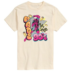 �A�j���L�����N�^�[ �����Y �g�b�v�X T�V���c �O���t�B�b�N Licensed Character Men's Marvel Deadpool Made In Marvel The 90's Graffiti Graphic Tee Cream �N���[��