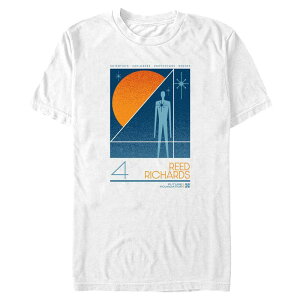 }[x Y gbvX TVc g[ OtBbN Big & Tall Marvel The Fantastic Four: Firsteps Reed Richards Future Foundation Graphic Tee White zCg