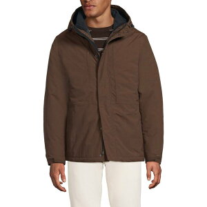 yz YGh Y WPbgEu] AE^[ Men's Lands' End Squall 3-in-1 Jacket Rich Coffee