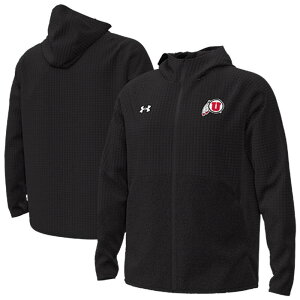 A_[A[}[ Y AE^[ WPbgEu] Men's Under Armour Black Utah Utes Unstoppable Raglan Full-Zip Jacket Ute Black ubN