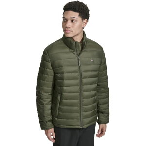 yz `sI Y WPbgEu] AE^[ Men's Champion Lightweight Packable Puffer Jacket Forest Green