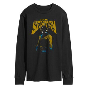 �A�j���L�����N�^�[ �����Y �g�b�v�X T�V���c �O���t�B�b�N Licensed Character Men's Marvel Thunderbolts I Am The Void Long Sleeve Graphic Tee Black �u���b�N