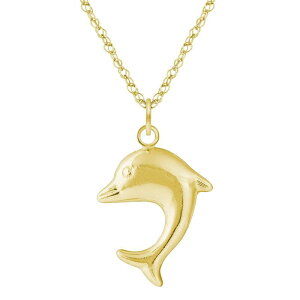 yz Celebration Gems fB[X lbNXE`[J[Ey_ggbv ANZT[ Celebration Gems 10k Gold Dolphin Pendant Necklace 10k Gold
