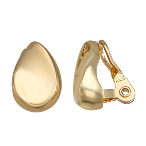 �l�[�s�A ���f�B�[�X �A�N�Z�T���[ �s�A�X�E�C�������O Napier Gold Tone Round Clip-On Earrings Gold Tone �S�[���h
