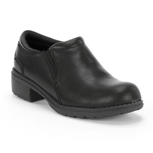 C[Xgh fB[X V[Y T_ _E Eastlandouble Down Women'slip-On Shoes Black ubN