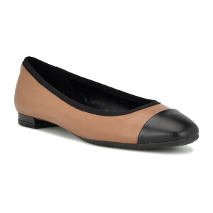 yz iCEFXg fB[X T_ V[Y Nine West Ollin Women's 9X9 Slip-On Flats Light Brown Leather Mu