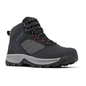 yz RrA Y u[cECu[c V[Y Columbia Transverse Waterproof Men's Hiking Shoes Black Red