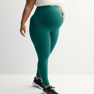 Tek Gear ���f�B�[�X �{�g���X �J�W���A���p���c �v���X�T�C�Y ���M���X �}�^�j�e�B Plusize Maternity Tek Gear Ultrastretch 7/8th Leggings Dark Storm Teal �e�B�[��