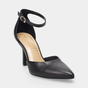 LC Lauren Conrad ���f�B�[�X �V���[�Y �p���v�X LC Lauren Conrad Enzya Women's Two Piece Pointed Toe Flats Black �u���b�N