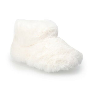 LC Lauren Conrad ���f�B�[�X �V���[�Y �T���_�� �u�[�c LC Lauren Conrad Piarry Women's Faux Fur Slip-On Boots Ivory �A�C�{���[