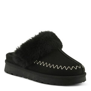 tNTX fB[X V[Y T_ Flexus by Spring Step Alava Women'slip-On Clog Slippers Black ubN