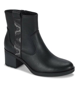 �x�A�g���b�v�X ���f�B�[�X �V���[�Y �u�[�c�E���C���u�[�c �A���N�� �q�[�� Baretraps Covina Women's Block Heel Ankle Boots Black �u���b�N