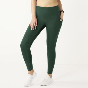 Tek Gear ���f�B�[�X �{�g���X �J�W���A���p���c ���M���X �n�C�E�G�X�g Women's Tek Gear Ultrastretchigh-Waisted Side Pocket 7/8 Leggings Eternity Green �O���[��