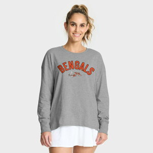 �t�@�i�e�B�N�X ���f�B�[�X �g�b�v�X T�V���c Women's Fanatics Heather Gray Cincinnati Bengals Hometown Legacy Long Sleeve T-Shirt Bngrey �O���[