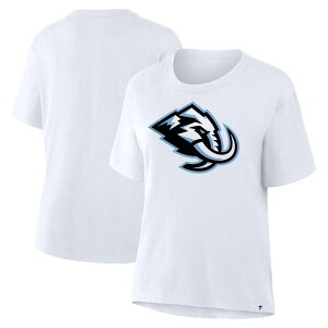 �t�@�i�e�B�N�X ���f�B�[�X �g�b�v�X T�V���c ���S Women's Fanatics White Utah Mammoth Primary Logo Legacy T-Shirt Utm White �z���C�g