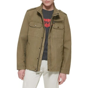���[�o�C�X �����Y �A�E�^�[ �W���P�b�g�E�u���]�� �R�b�g�� Men's Levi's Unfilled Cotton Military Jacket Lto