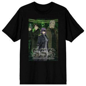 �A�j���L�����N�^�[ �����Y �g�b�v�X T�V���c �O���t�B�b�N Licensed Character Men's Ghost in the Shell Stand Alone Complex Motoko Togusa Graphic Tee Black �u���b�N
