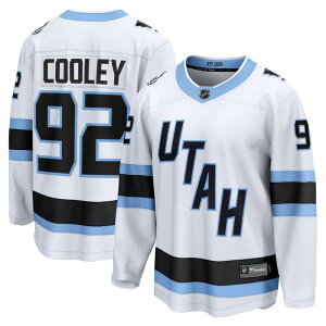 �t�@�i�e�B�N�X �����Y �g�b�v�X T�V���c �W���[�W�[ Men's Fanatics Logan Cooley White Utah Mammoth Away Breakaway Player Jersey Utm White �z���C�g