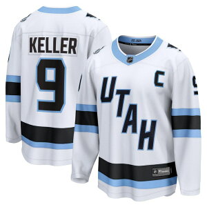 �t�@�i�e�B�N�X �����Y �g�b�v�X T�V���c �W���[�W�[ Men's Fanatics Clayton Keller White Utah Mammoth Away Breakaway Player Jersey Utm White �z���C�g